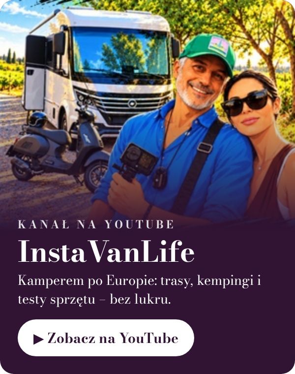 InstaVanLife – kanał o podróżach kamperem na YouTube